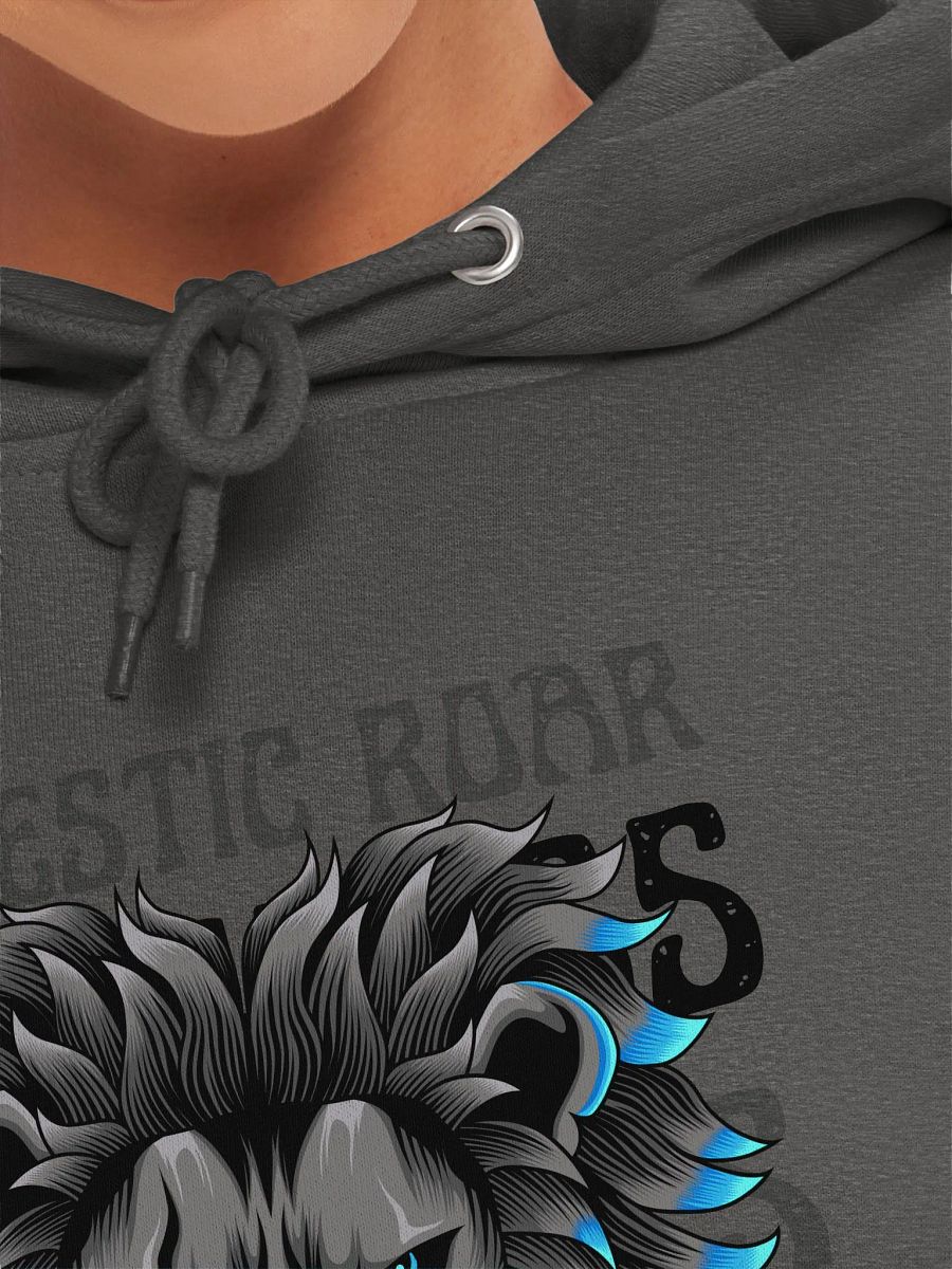 Majestic Blue Lion Graphic Hoodie product image (45)