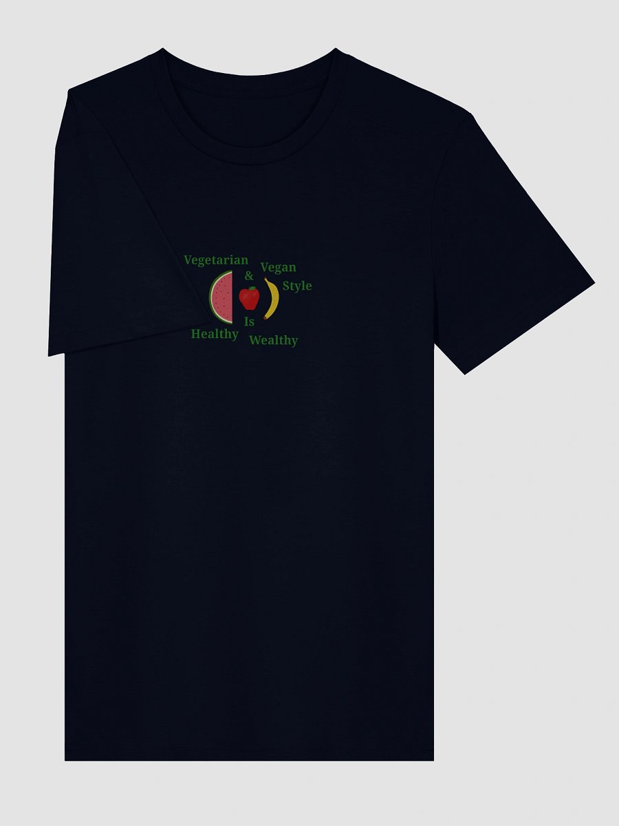 Healthy Wealthy Vegan T-Shirt product image (3)