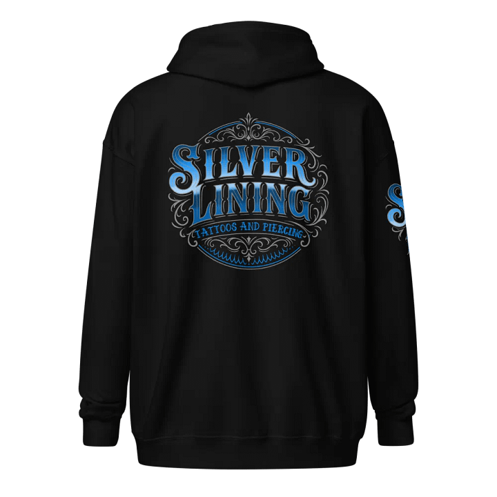 Silver Lining zip hoodie product image (2)