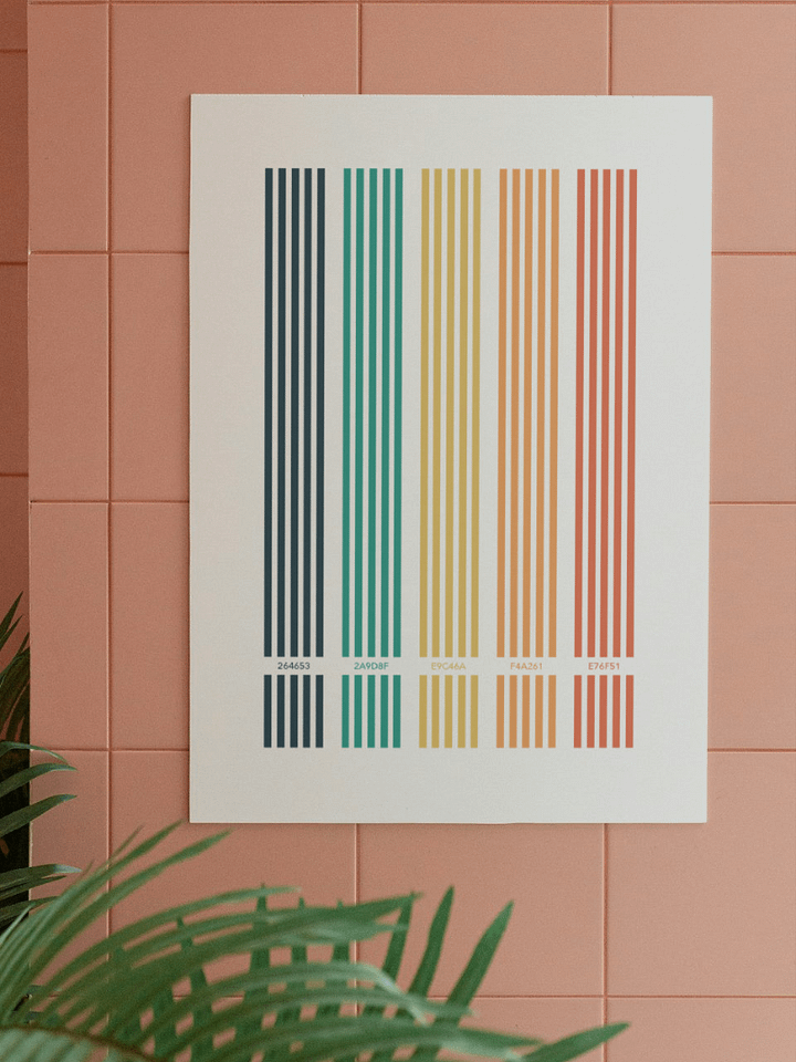 COLOR PALETTE A001 • WALLART DECOR product image (2)