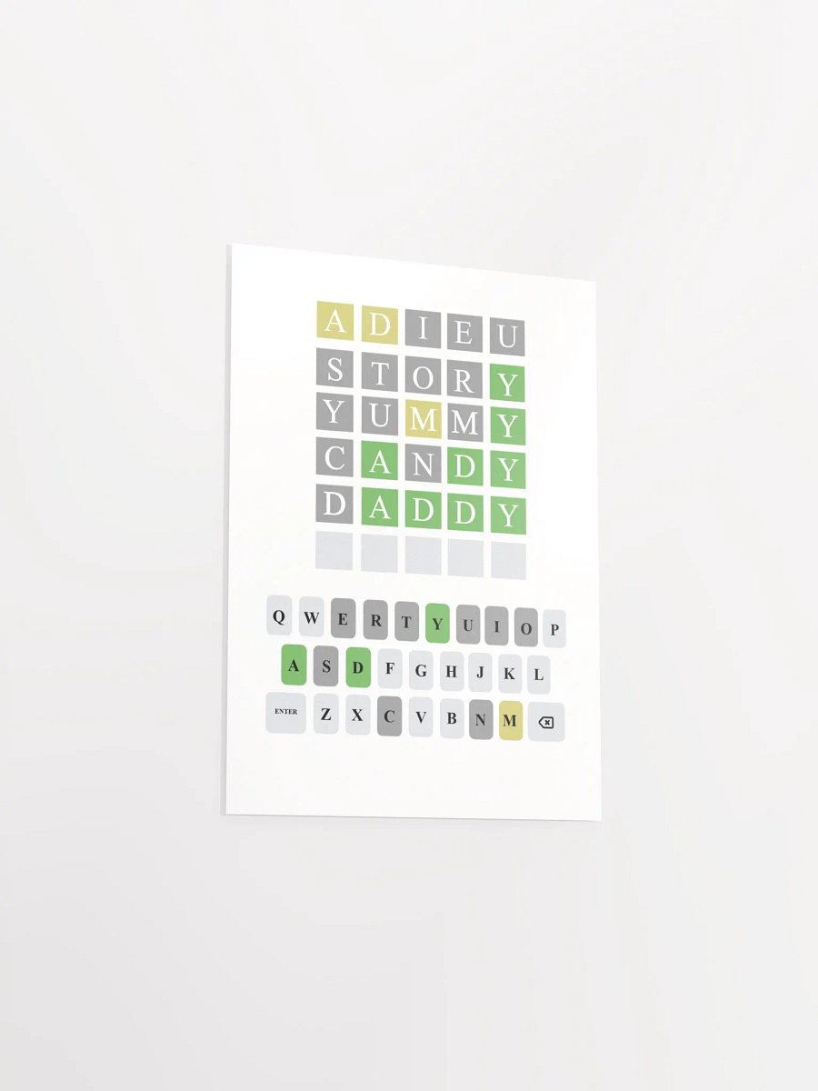 Wordle Poster product image (6)