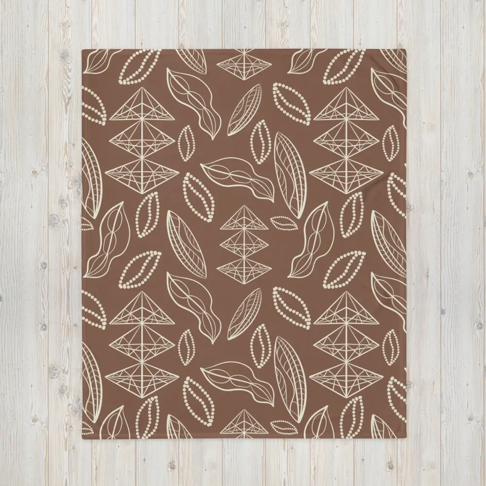 El Yunque Brew Bliss: Abstract Coffee Bean Earthy Pattern product image (16)