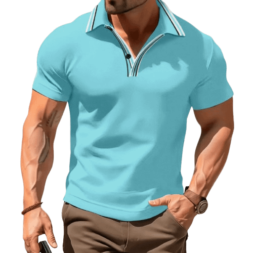 Men's Summer Loose Color Short-sleeved T-shirt product image (1)