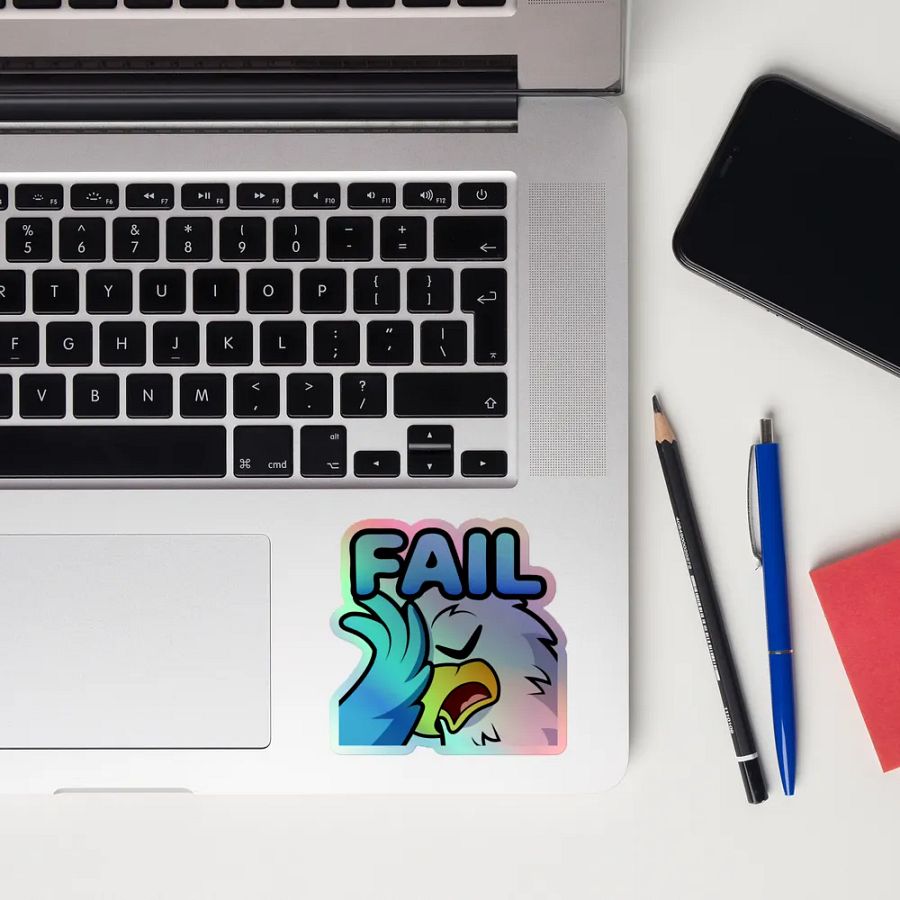 MSG Fails Holo Sticker product image (12)