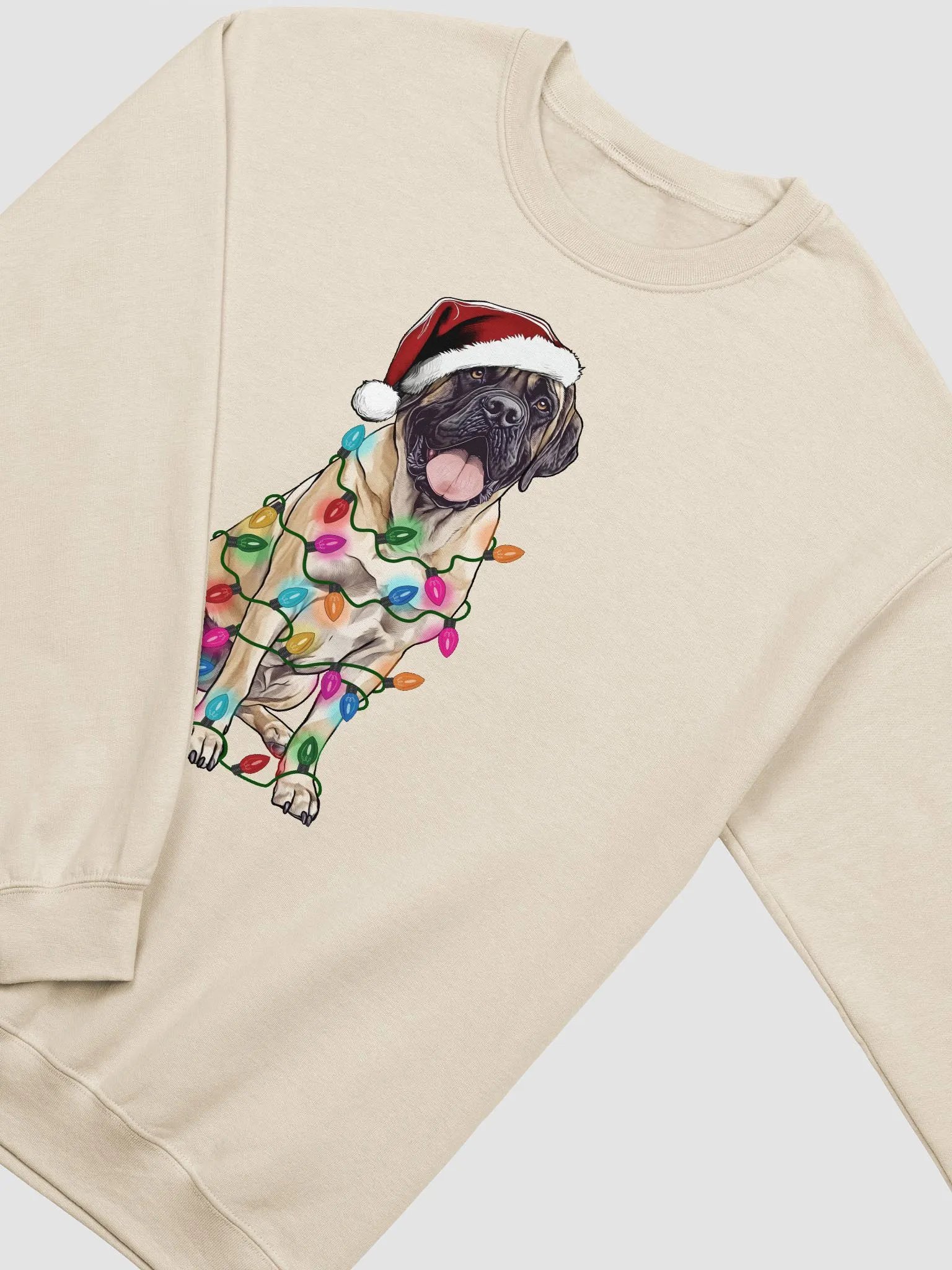 Funny English Mastiff Christmas Sweatshirt product image (23)
