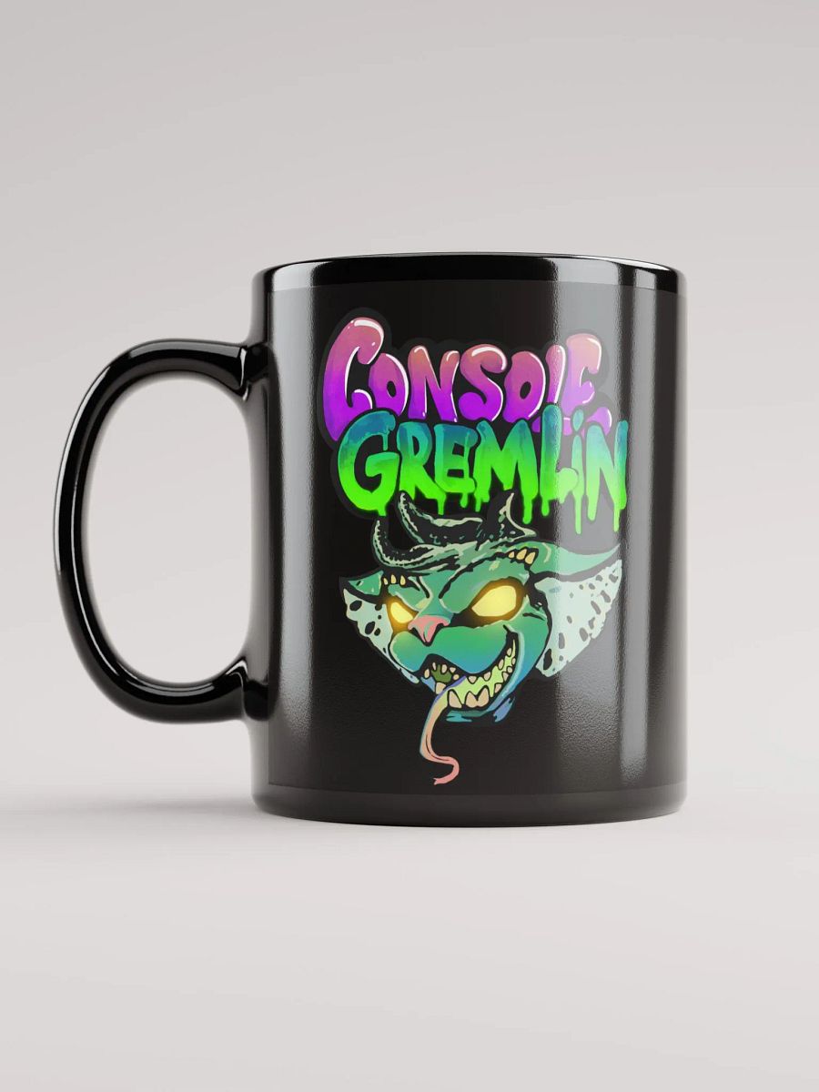 Console Gremlin Black Glossy Mug product image (6)