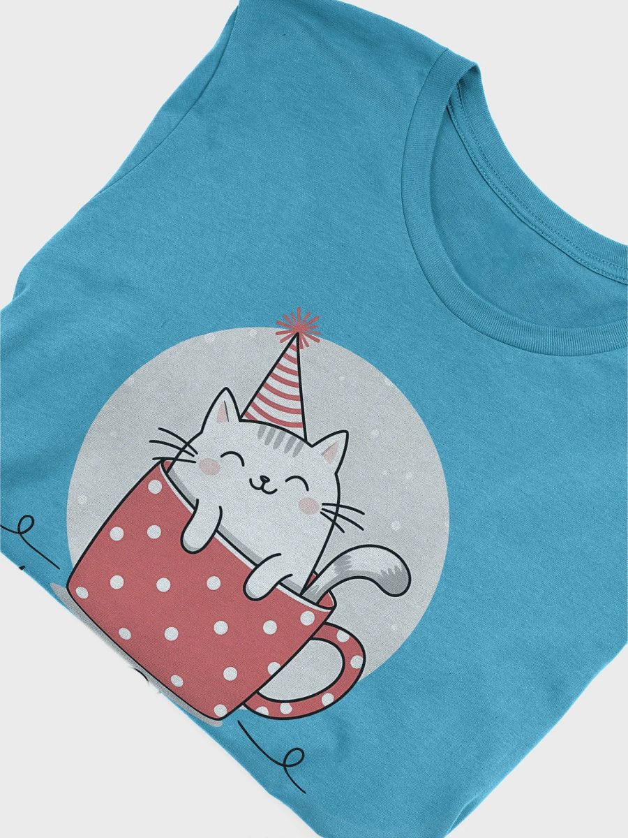 "Kitty in a Cup" Adorable Cat T-Shirt – Perfect for Cat Lovers product image (52)