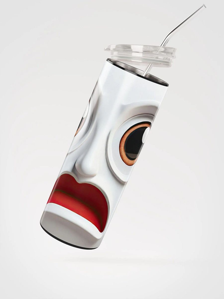 Surprised Expression Stainless Steel Tumbler product image (3)