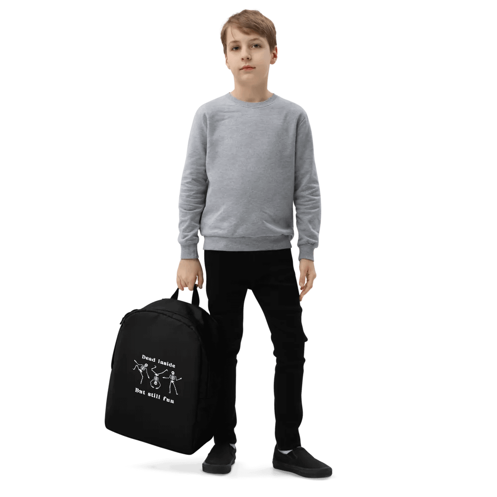 Playful Skeleton Dance All-Over Print Backpack product image (5)