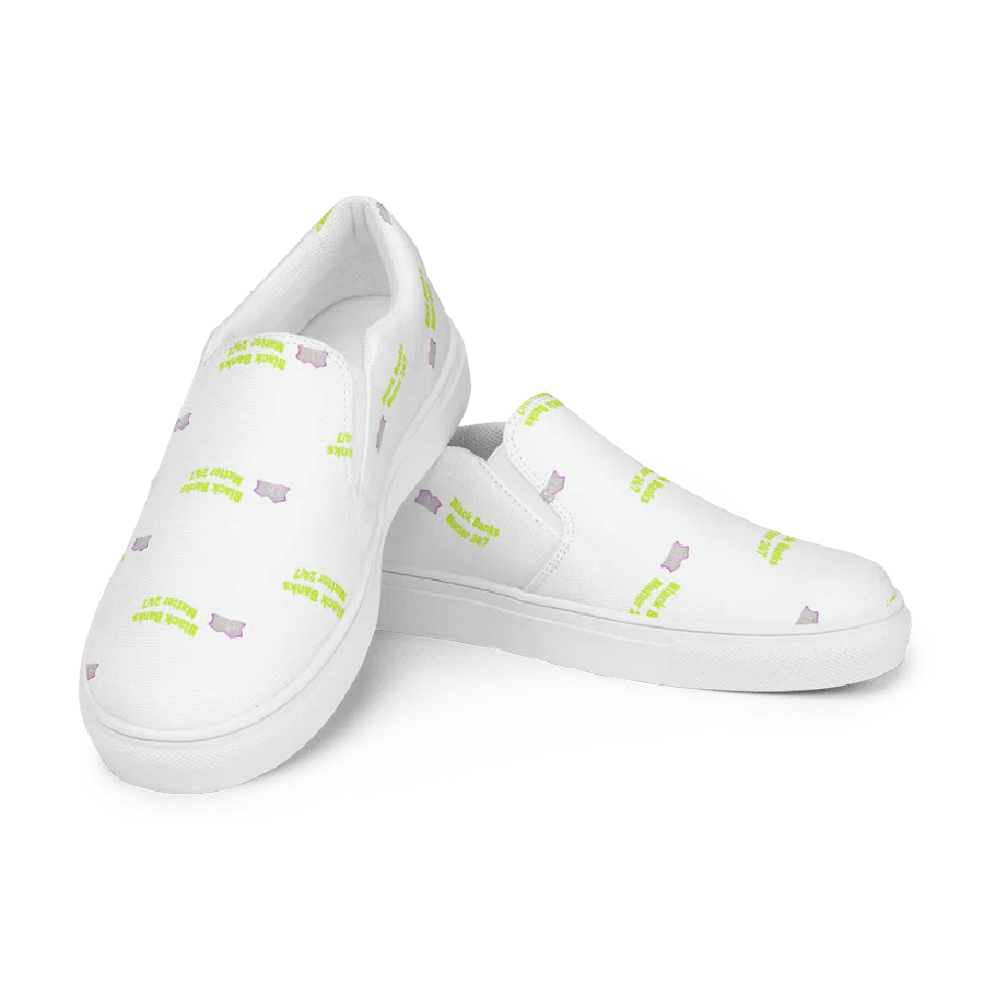Ethereal Distortion Women's Slip-On Shoes product image (4)