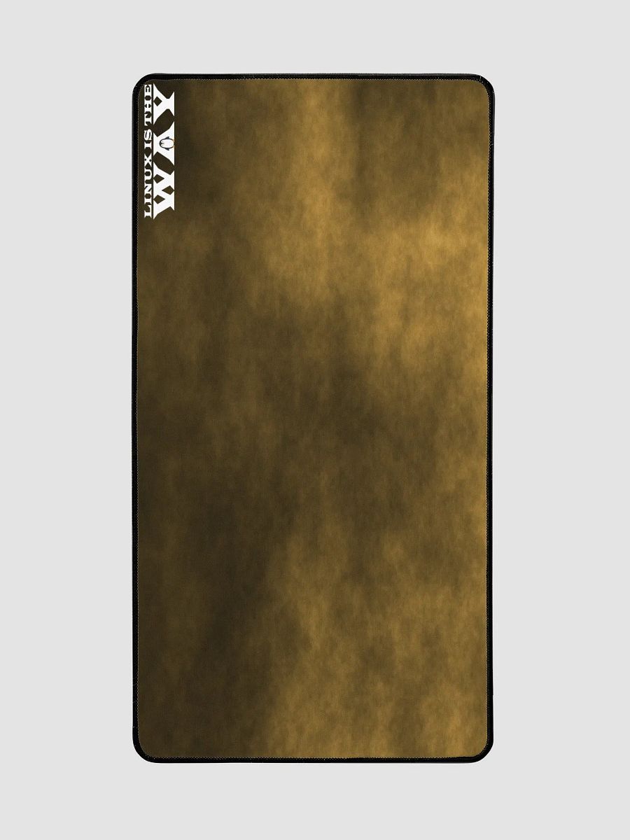 Night Owl (Yellow Clouds) Desk Mat product image (2)