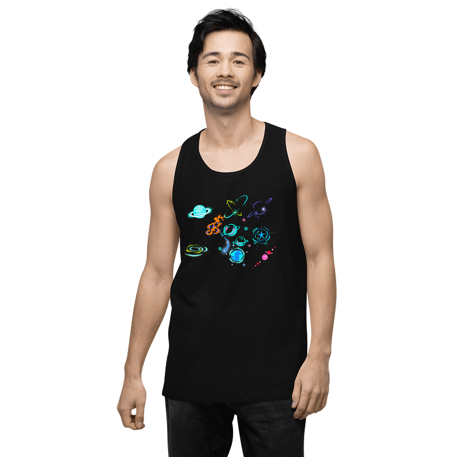Space tank top product image (2)