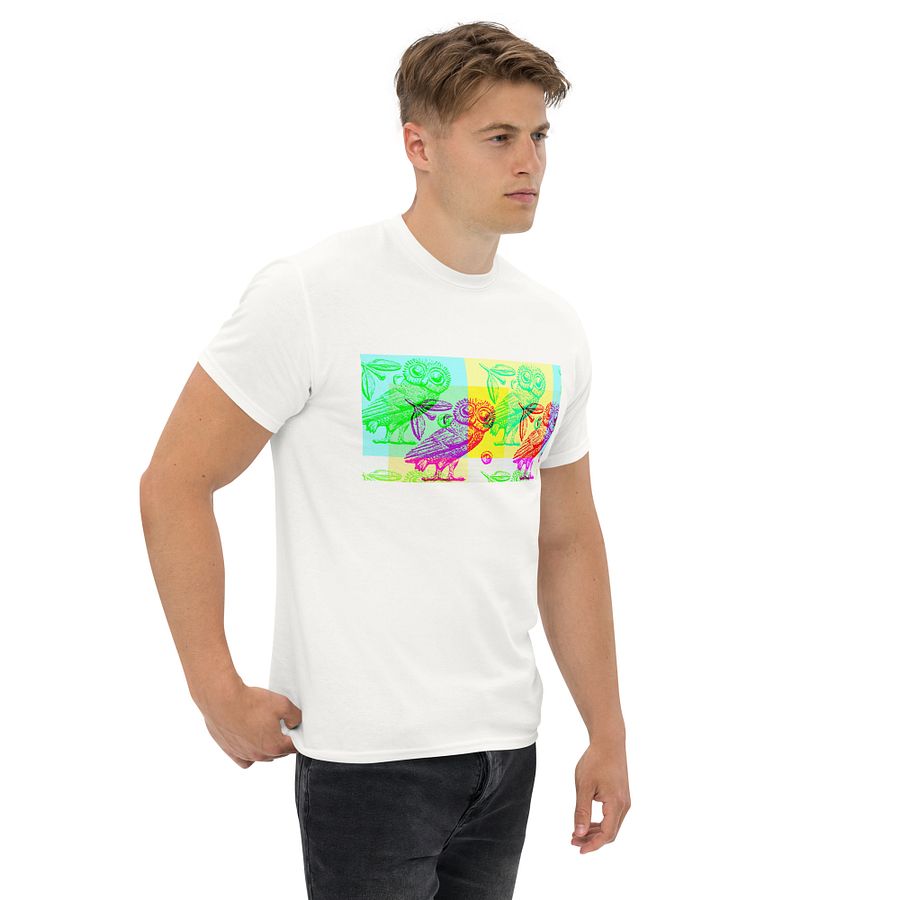 Cute Athenian Owls White T-Shirt product image (4)