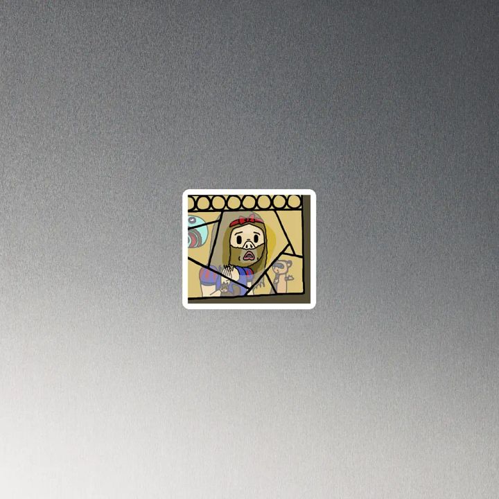 Snow Green FOMO Magnet product image (2)