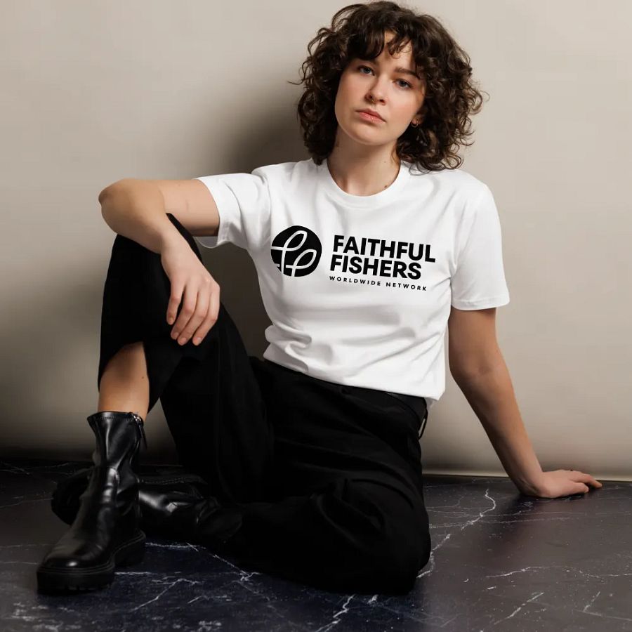 Faithful Fishers T-Shirt | Black Text product image (25)