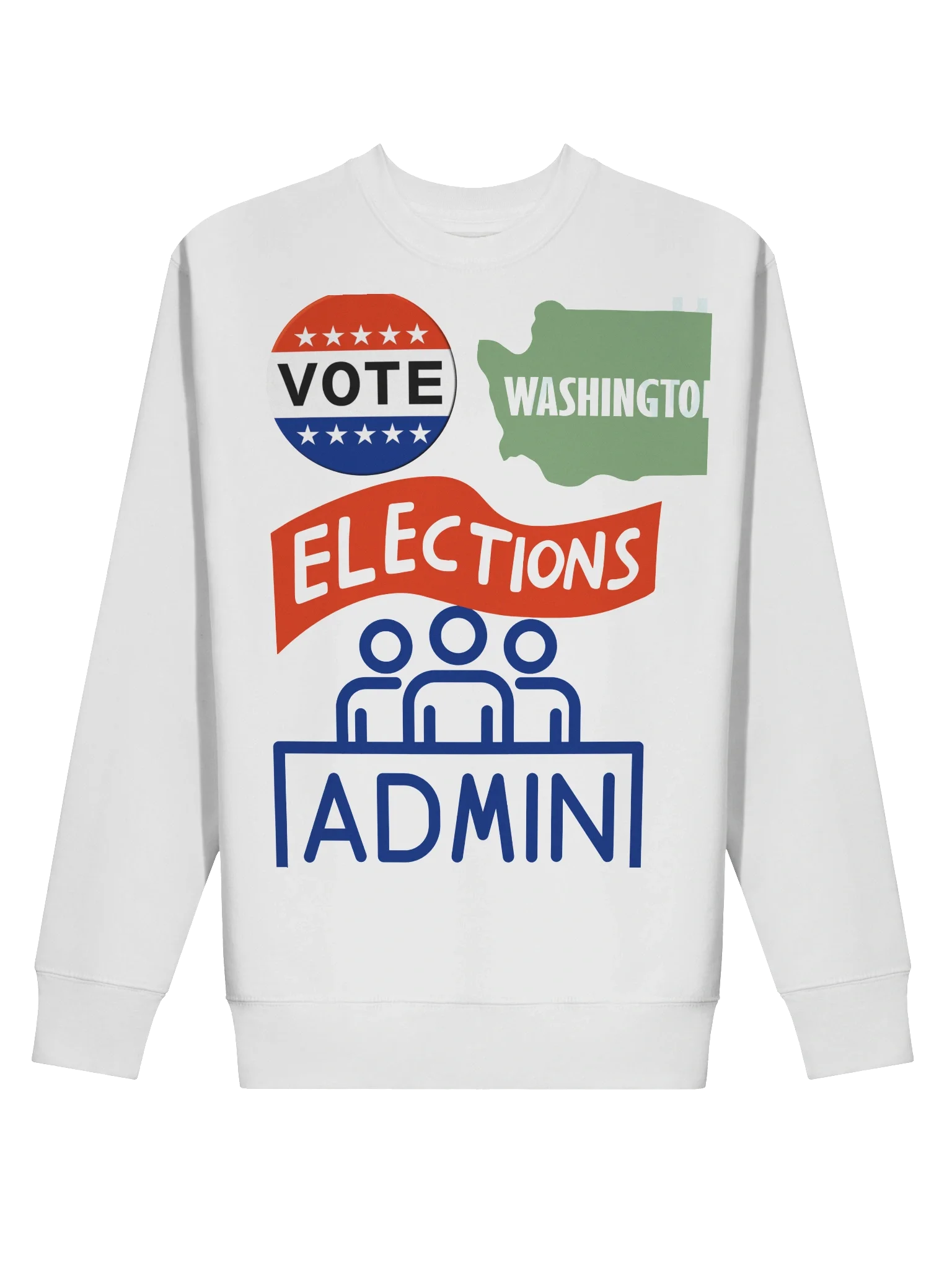 WASHINGTON ELECTIONS TEAM Premium Cotton Sweatshirt product image (2)
