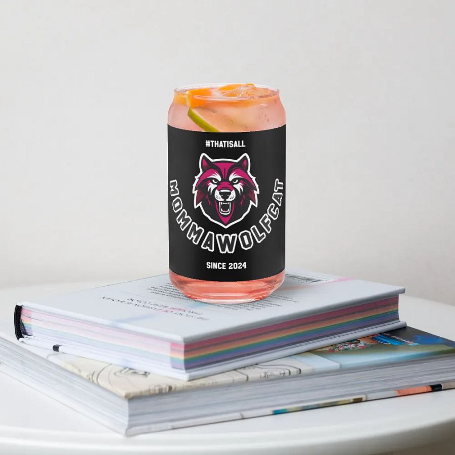MOMMAWOLFCAT Can-Shaped Glass product image (34)