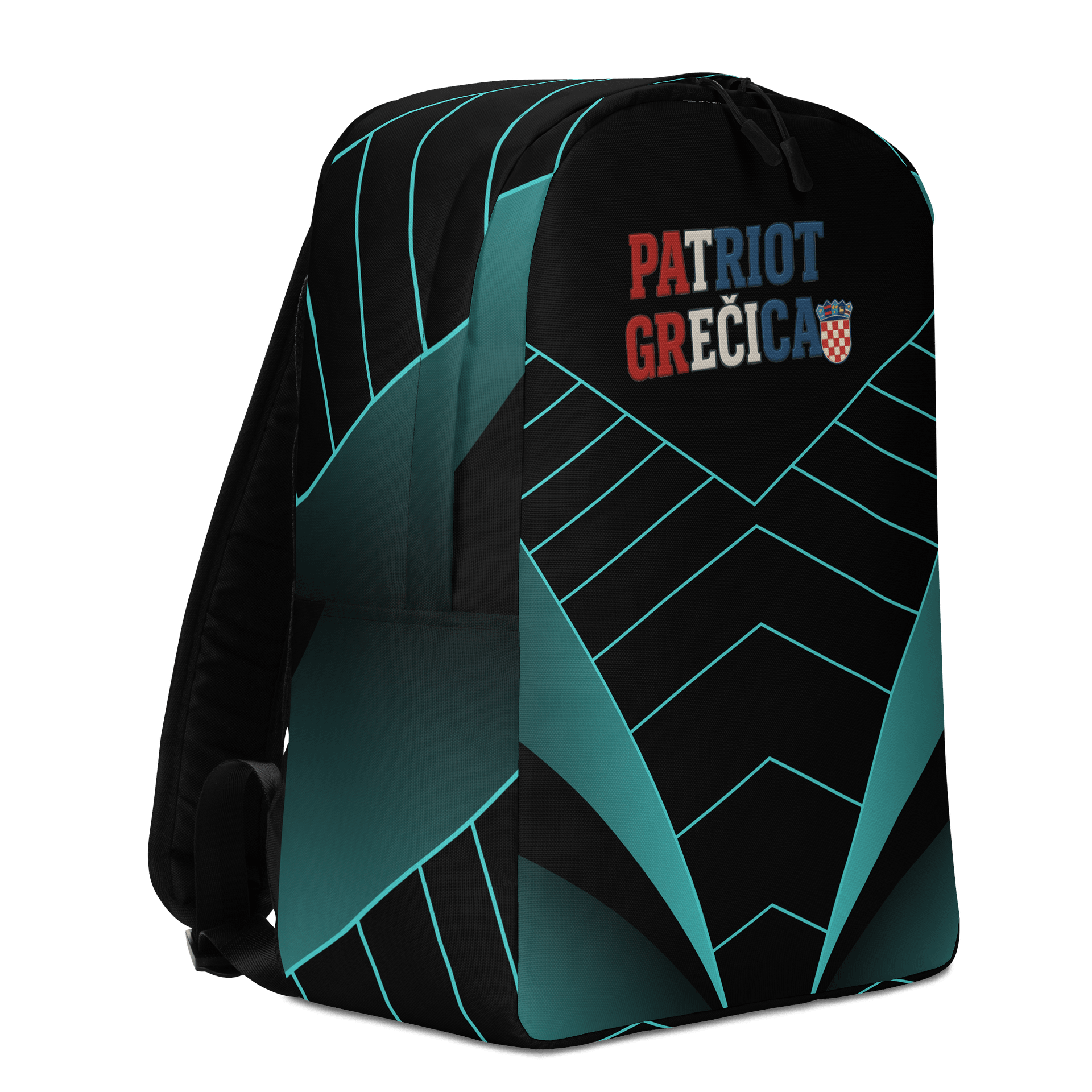 Patriotic Geometric Freedom Backpack product image (3)