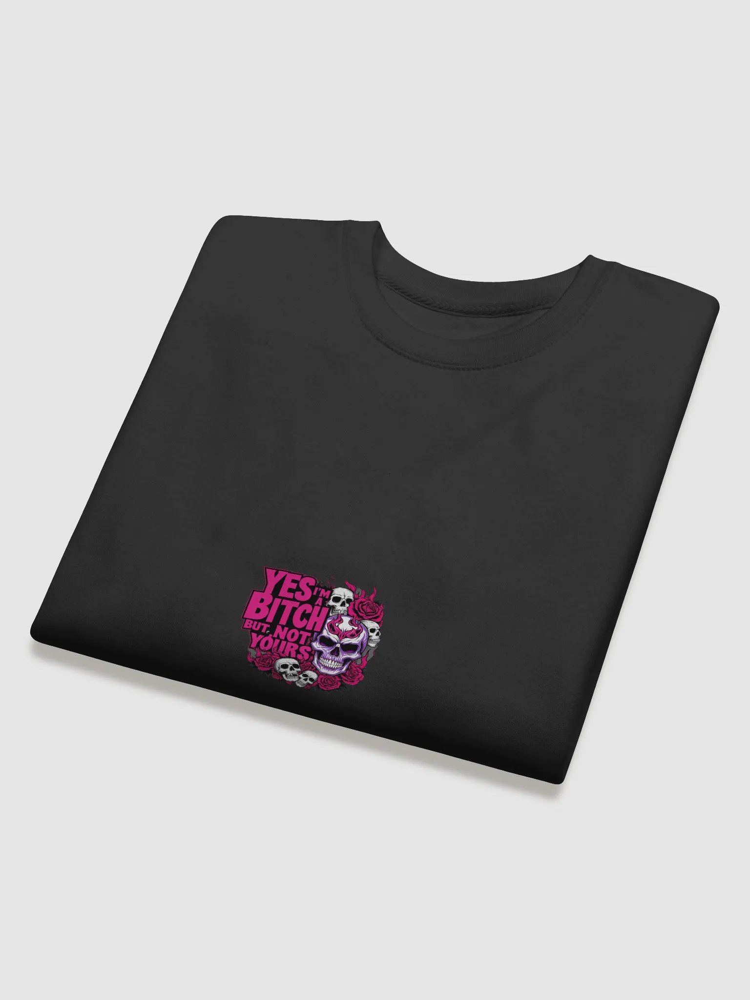 Flaming Skulls & Roses Sweatshirt product image (4)