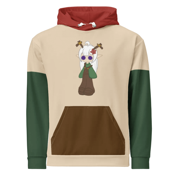 Luna Art Colour Block Hoodie (Sleeve Style 2) product image (2)