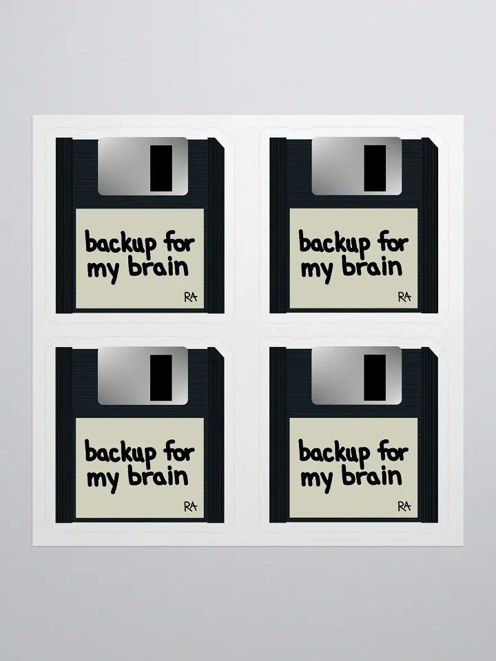 Backup for My Brain - Sticker Set product image (1)