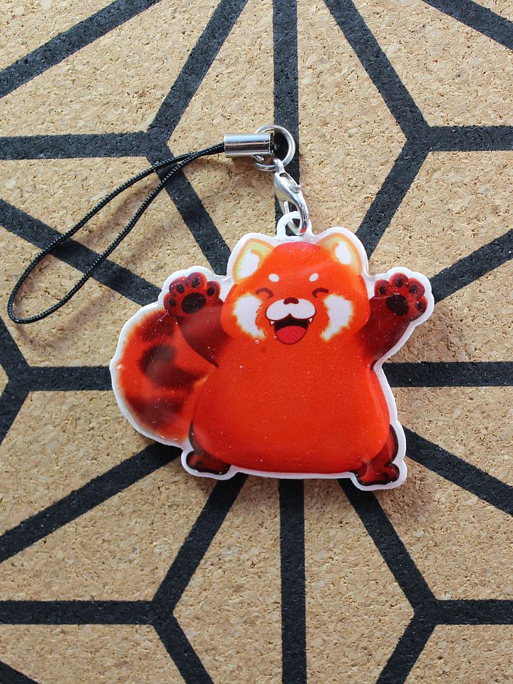 Red Panda Keychain product image (1)