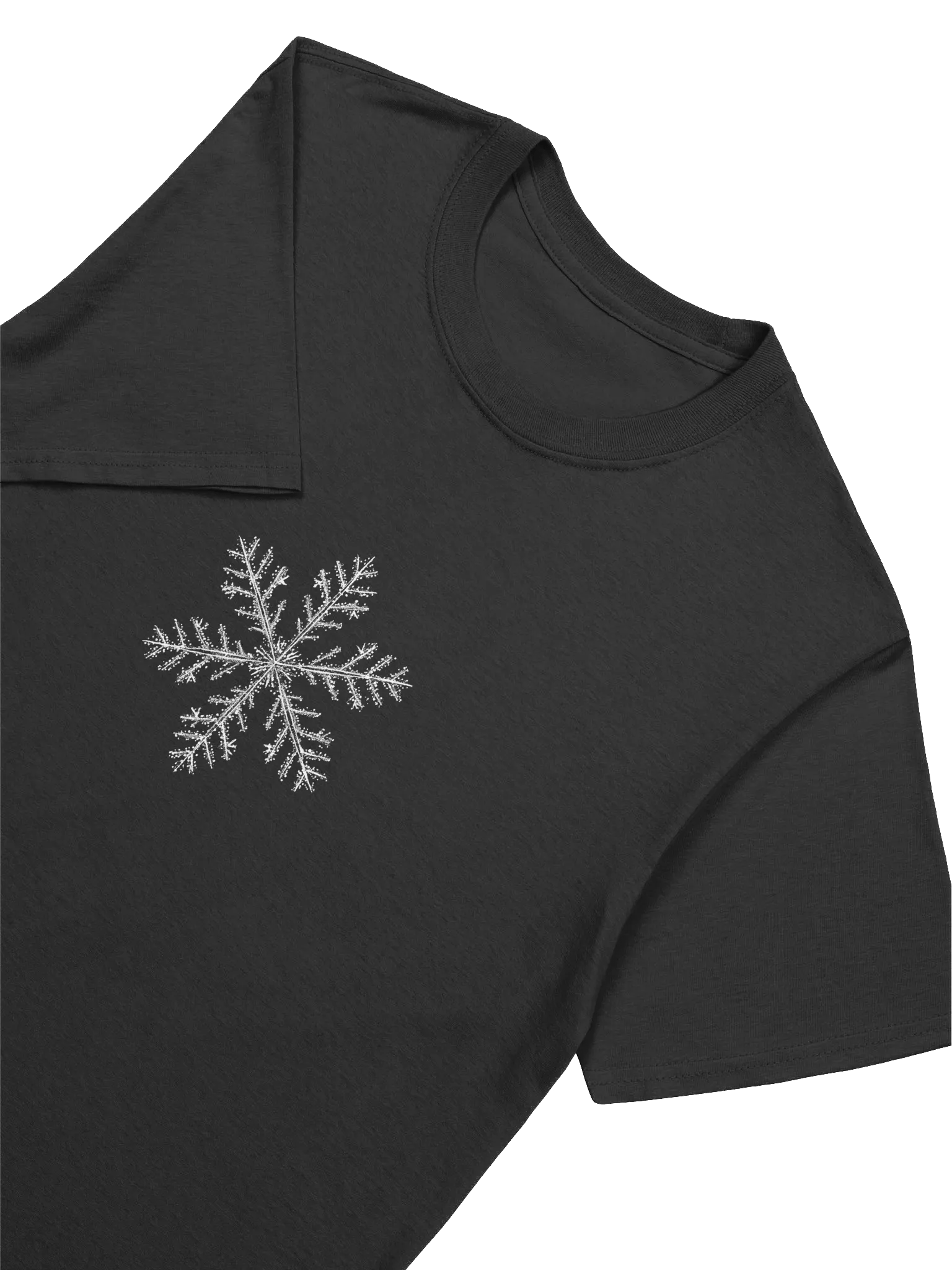 Large Snowflake Unisex Christmas T-Shirt product image (13)