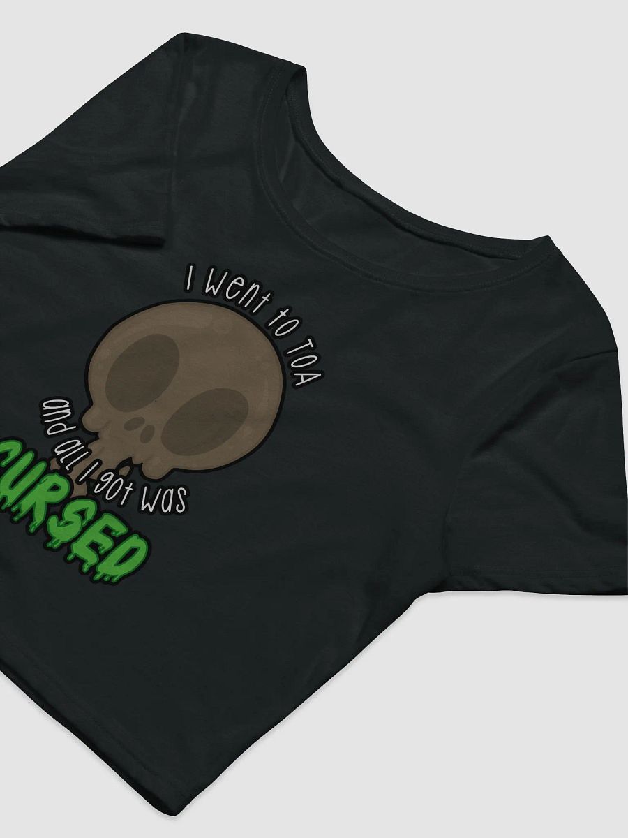 All I Got Was Cursed - Warrior - Crop Tee product image (9)