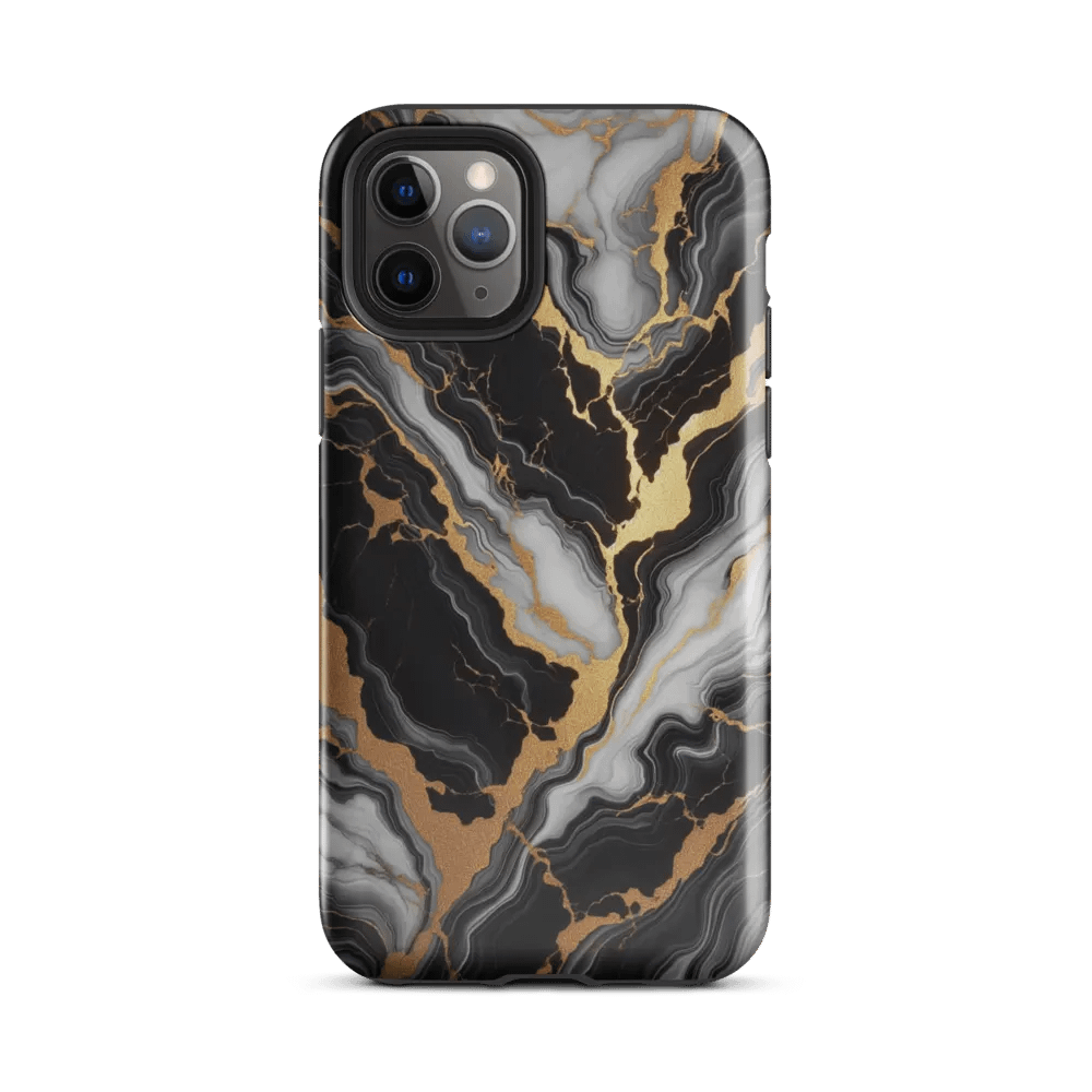 Golden Marble Wave iPhone® Tough Case product image (27)