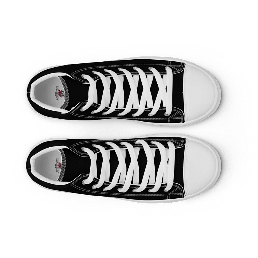 Fly Diiqqiidy Black/White Men's High Top Canvas Shoes product image (22)