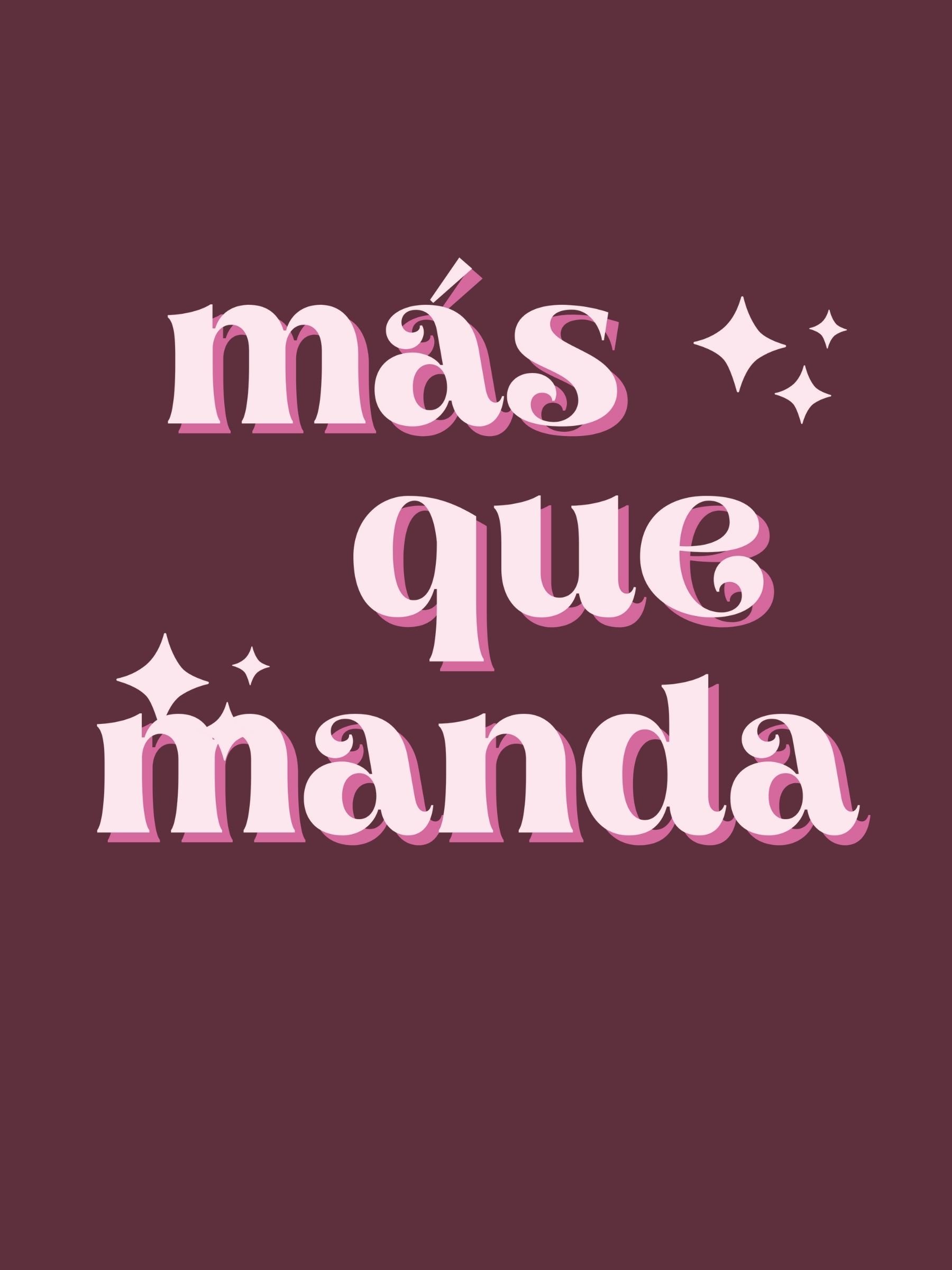 Mas que Manda Camiseta Unisex product image (1)