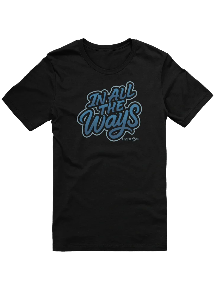 In All the Ways Tshirt (Dark Blues) product image (1)