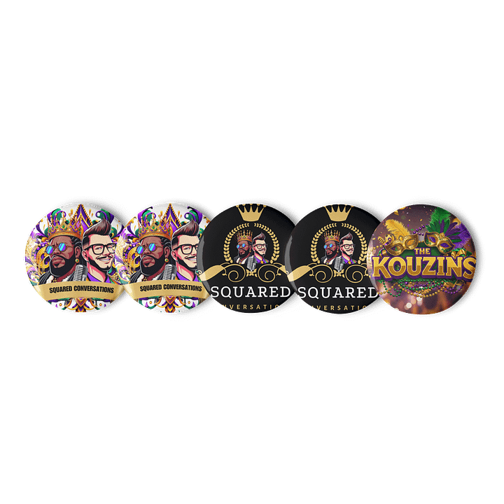 Squared Conversations Pin Set product image (1)