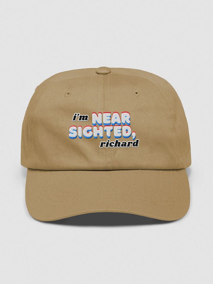 I'M NEARSIGHTED, RICHARD classic dad hat product image (2)