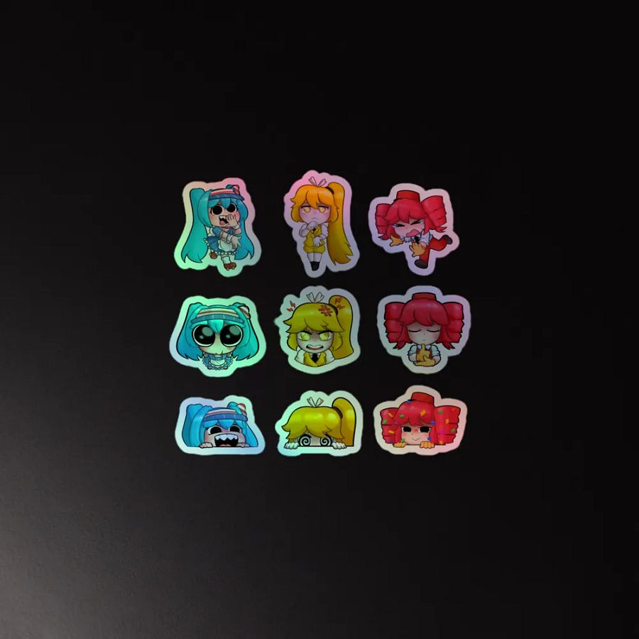 Ebaka Mesmerizer Holo Sticker Sheet product image (2)