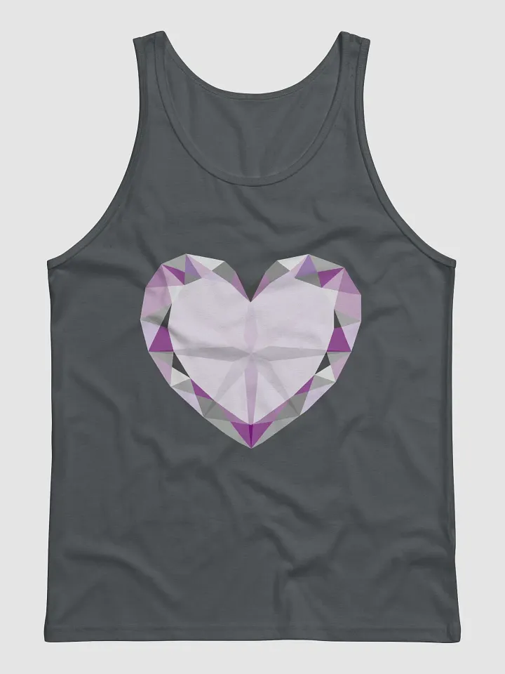 Crystal Heart Ace Pride Tank Top product image (1)