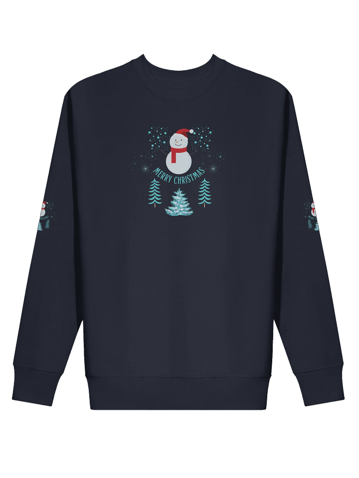 Merry Christmas Snowman Holiday Sweatshirt product image (15)