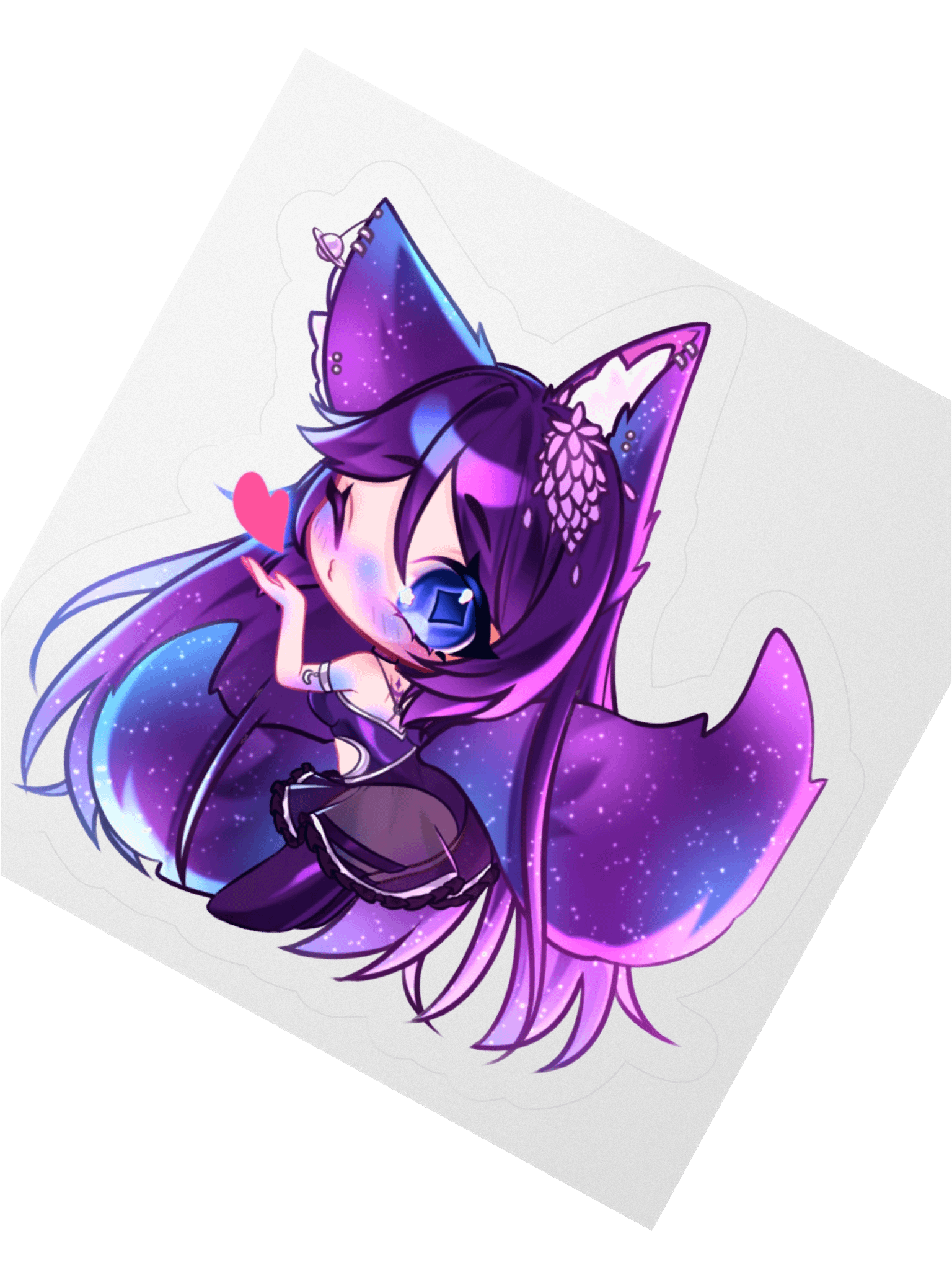 Chibi Miss Rave Mwuah~ Sticker product image (5)
