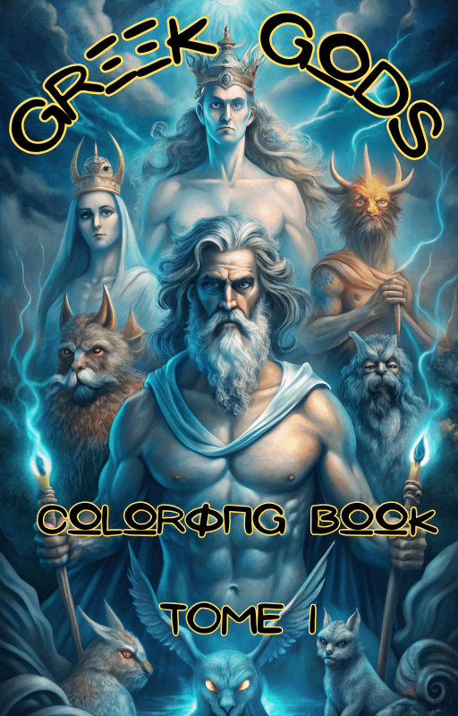Greek Gods Coloring Book for Adults - Tome I product image (1)