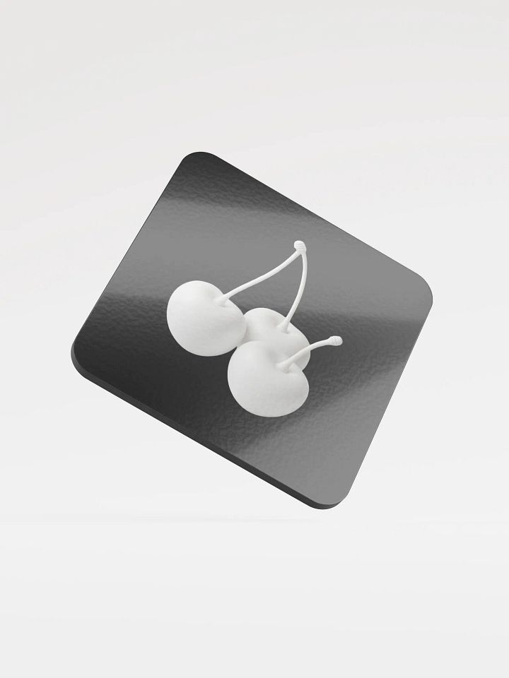White Cherry Cherry Cherries Coaster product image (1)
