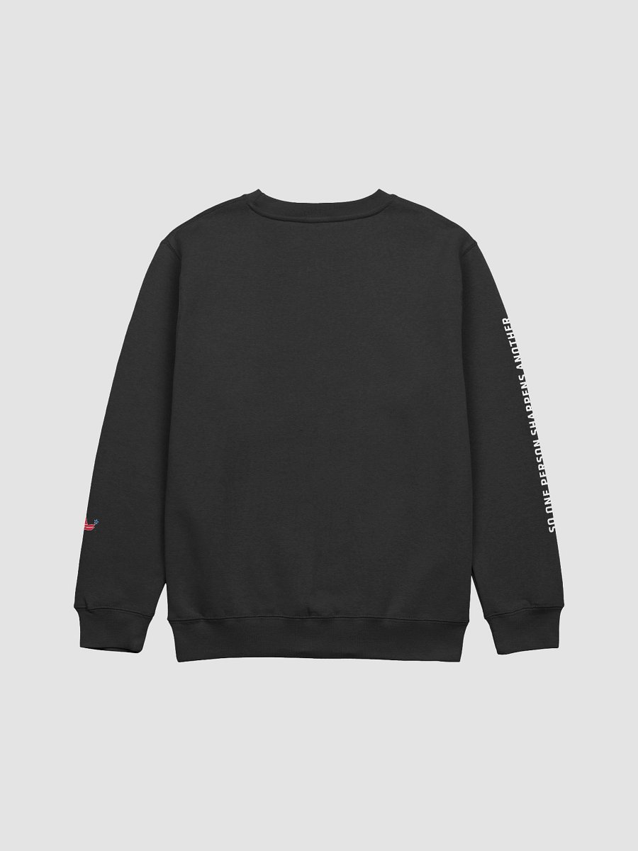 Women’s “Iron Sharpens Iron” Sweatshirt – Proverbs 27:17 product image (2)