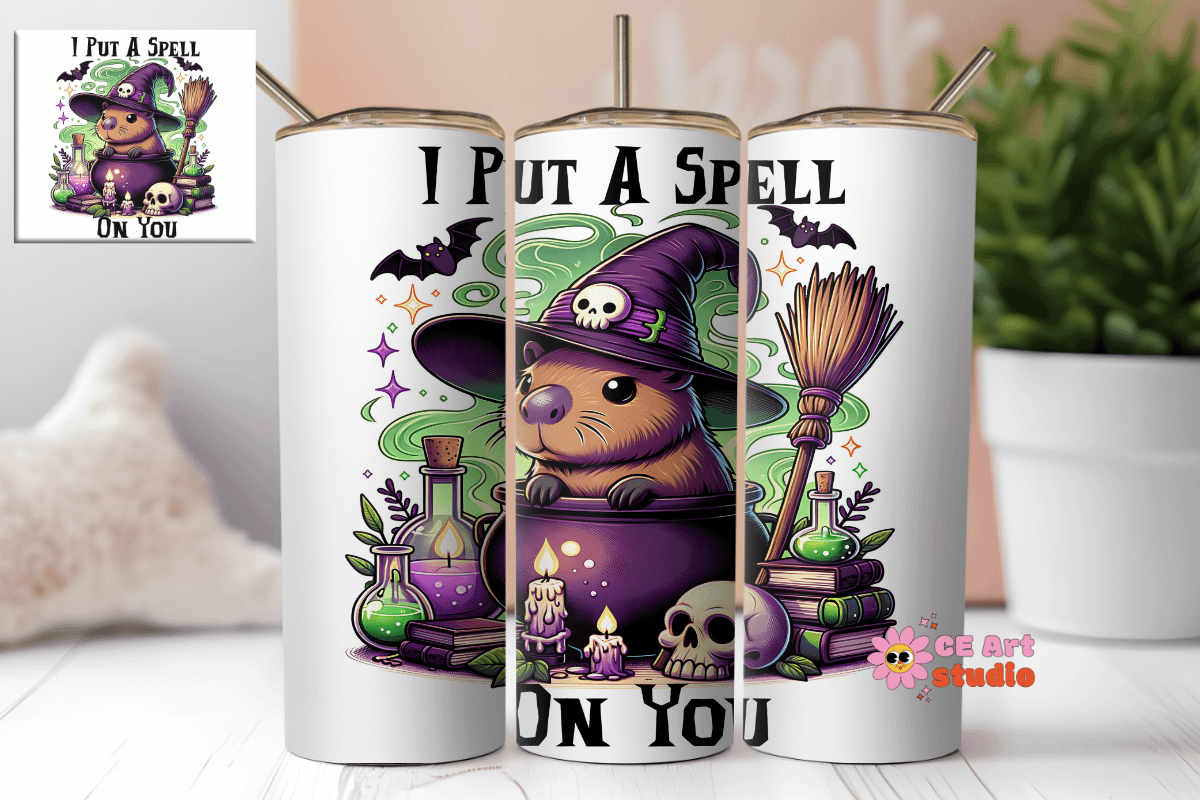 I Put A Spell On You Tumbler Wrap PNG product image (1)