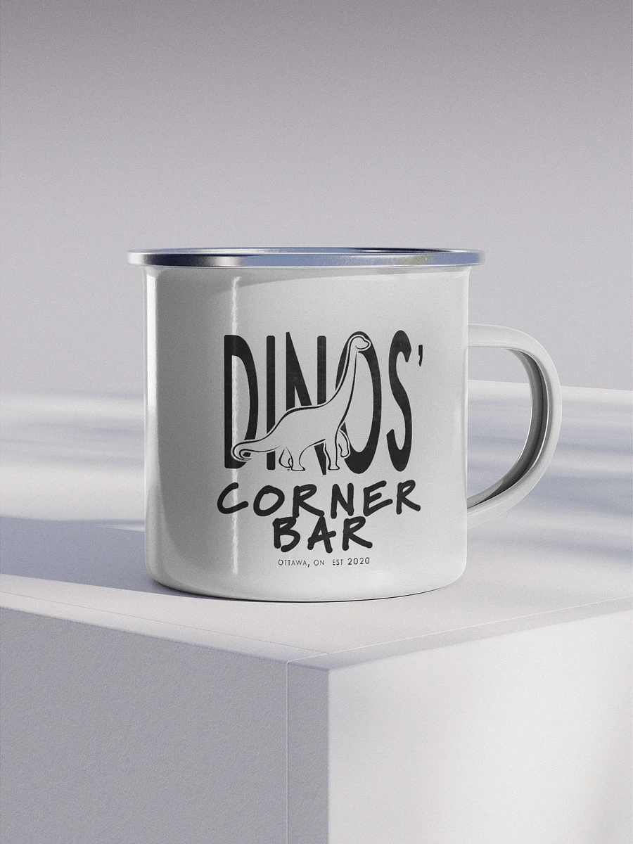 Dinos' Corner Bar Enamel Mug [Dark] product image (4)