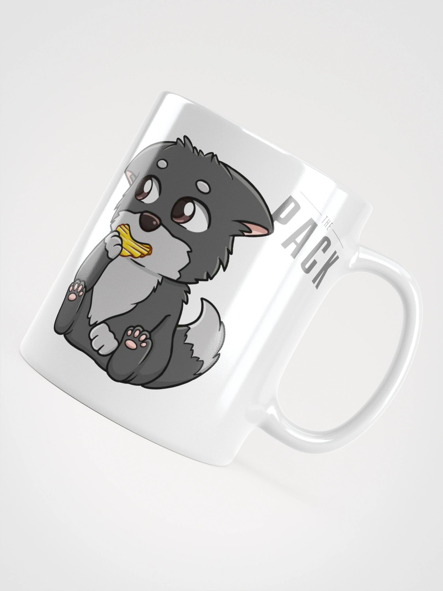White Emote Mug - Nom product image (12)