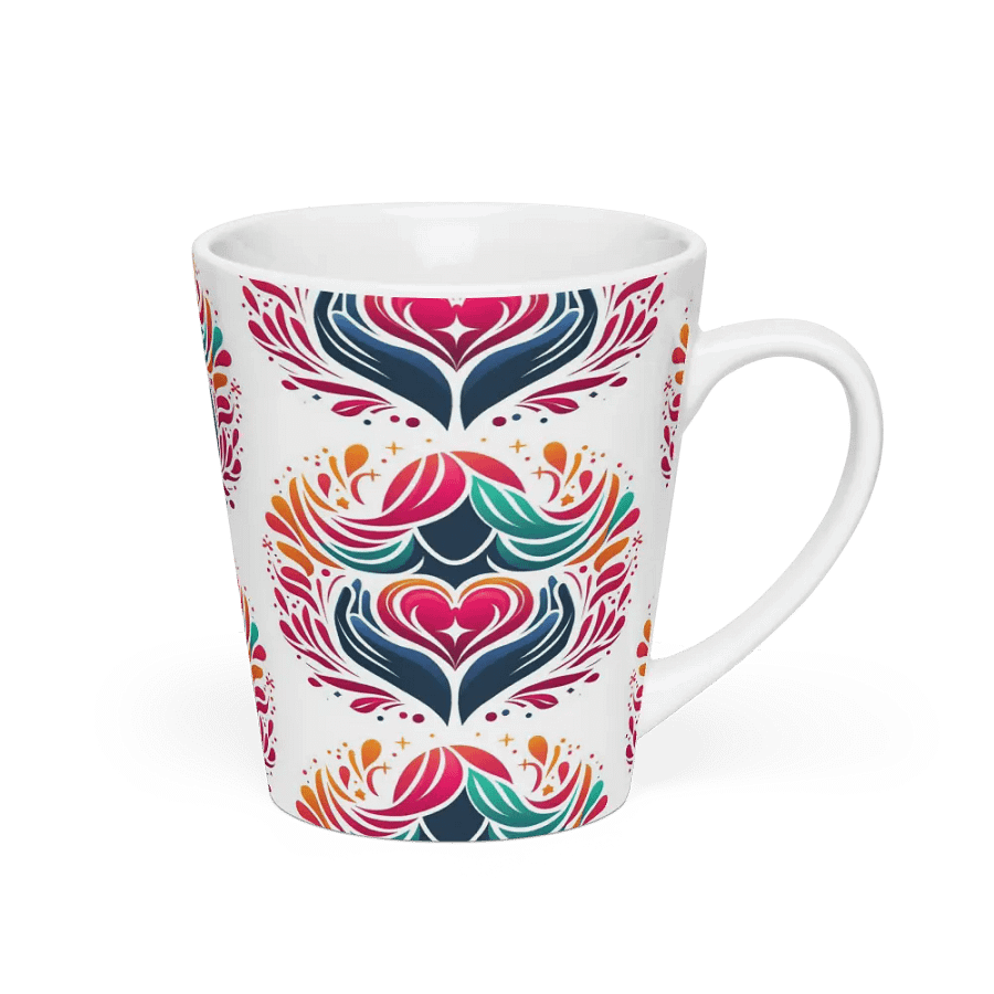 Harmonious Hearts Latte Mug product image (2)