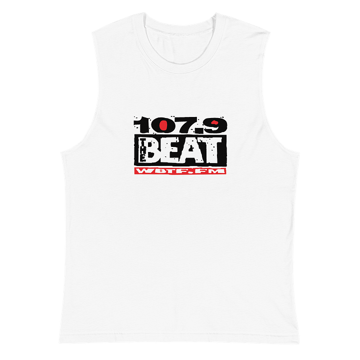 The Beat White Muscle Tank product image (2)