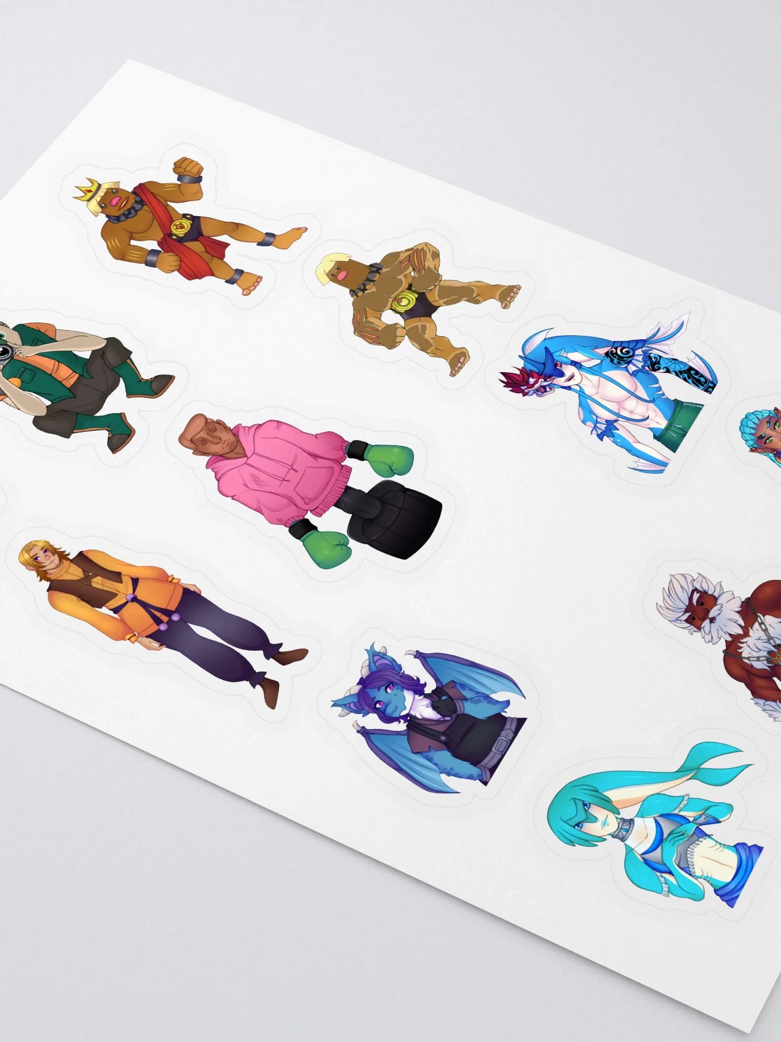 SSQ + ZQ Character Sticker Set product image (2)