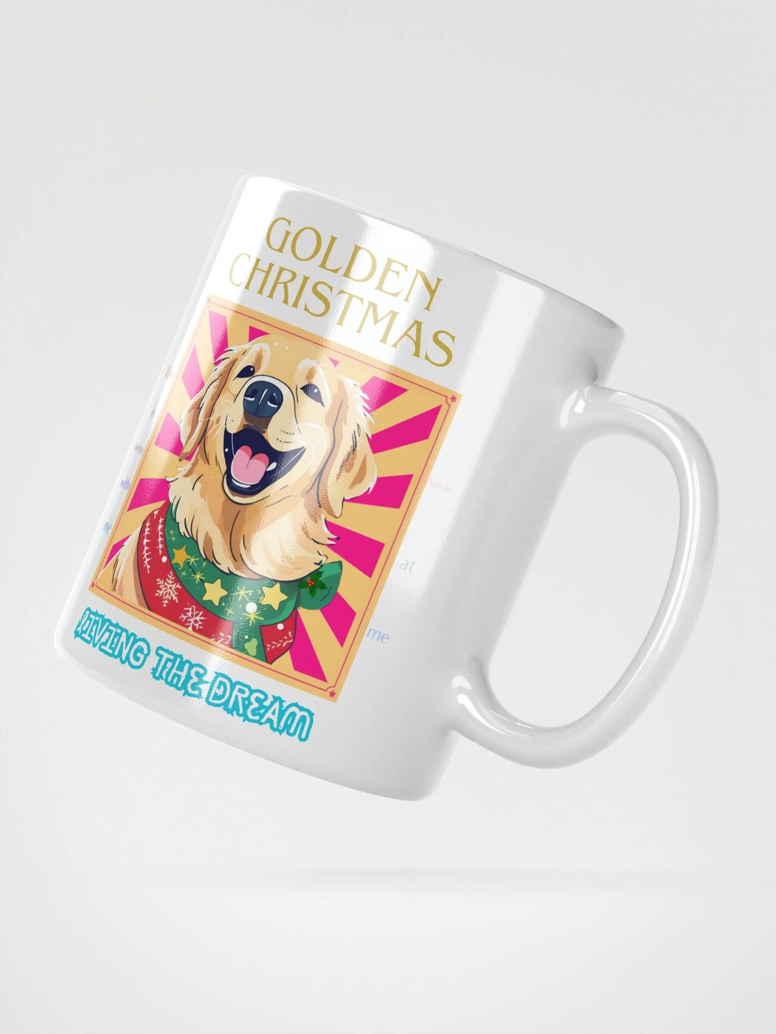 Golden Christmas Dream Mug product image (2)