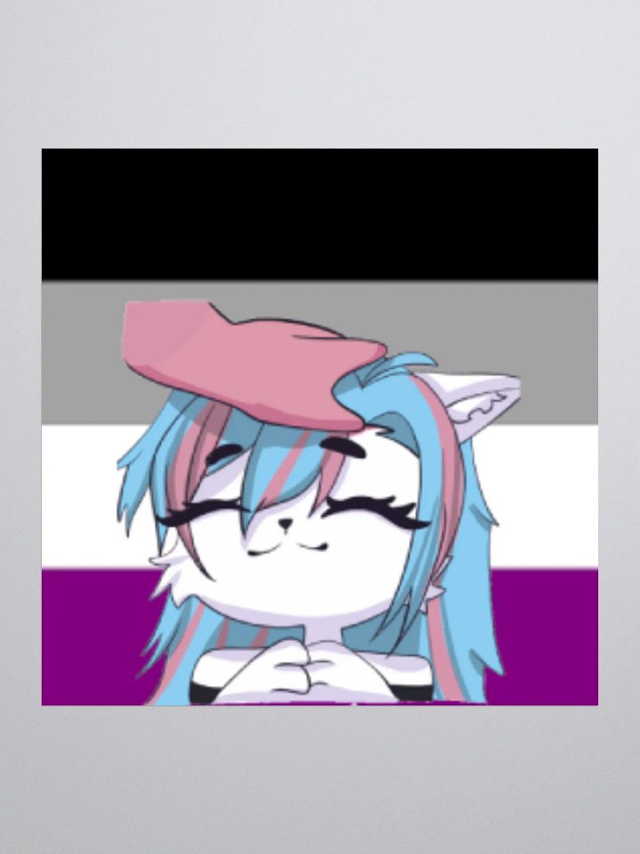 Pride Sticker: Asexual product image (1)