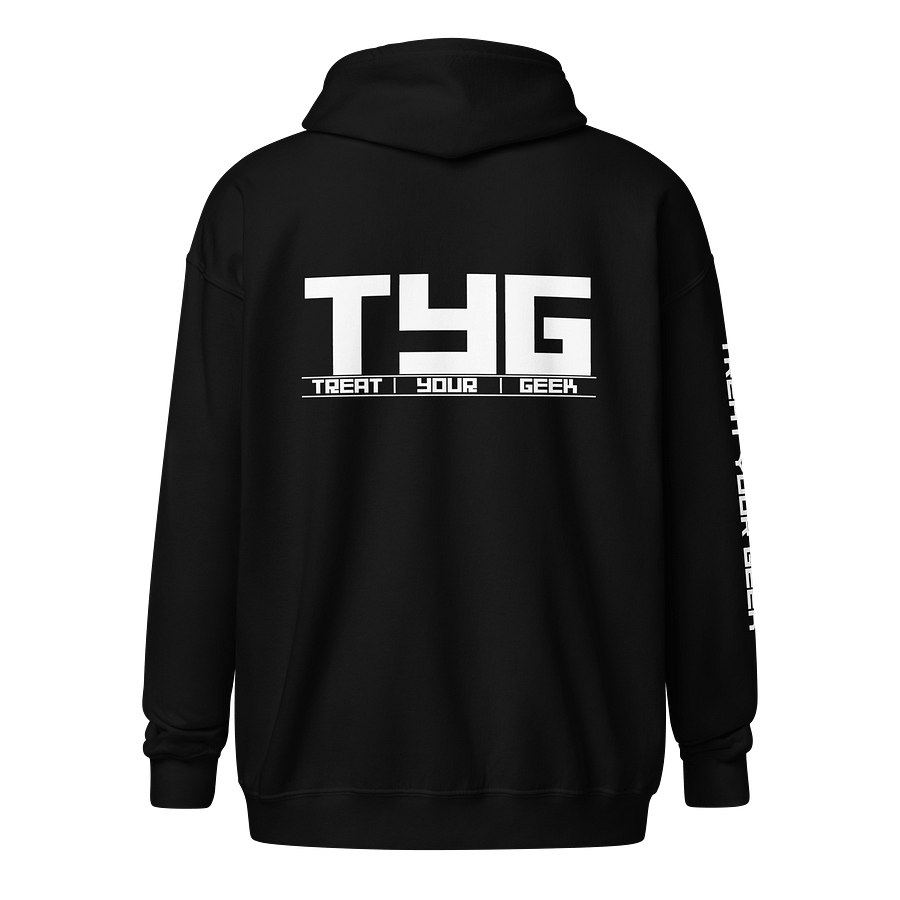 TYG Logo Zip Hoodie (White Logo) product image (2)